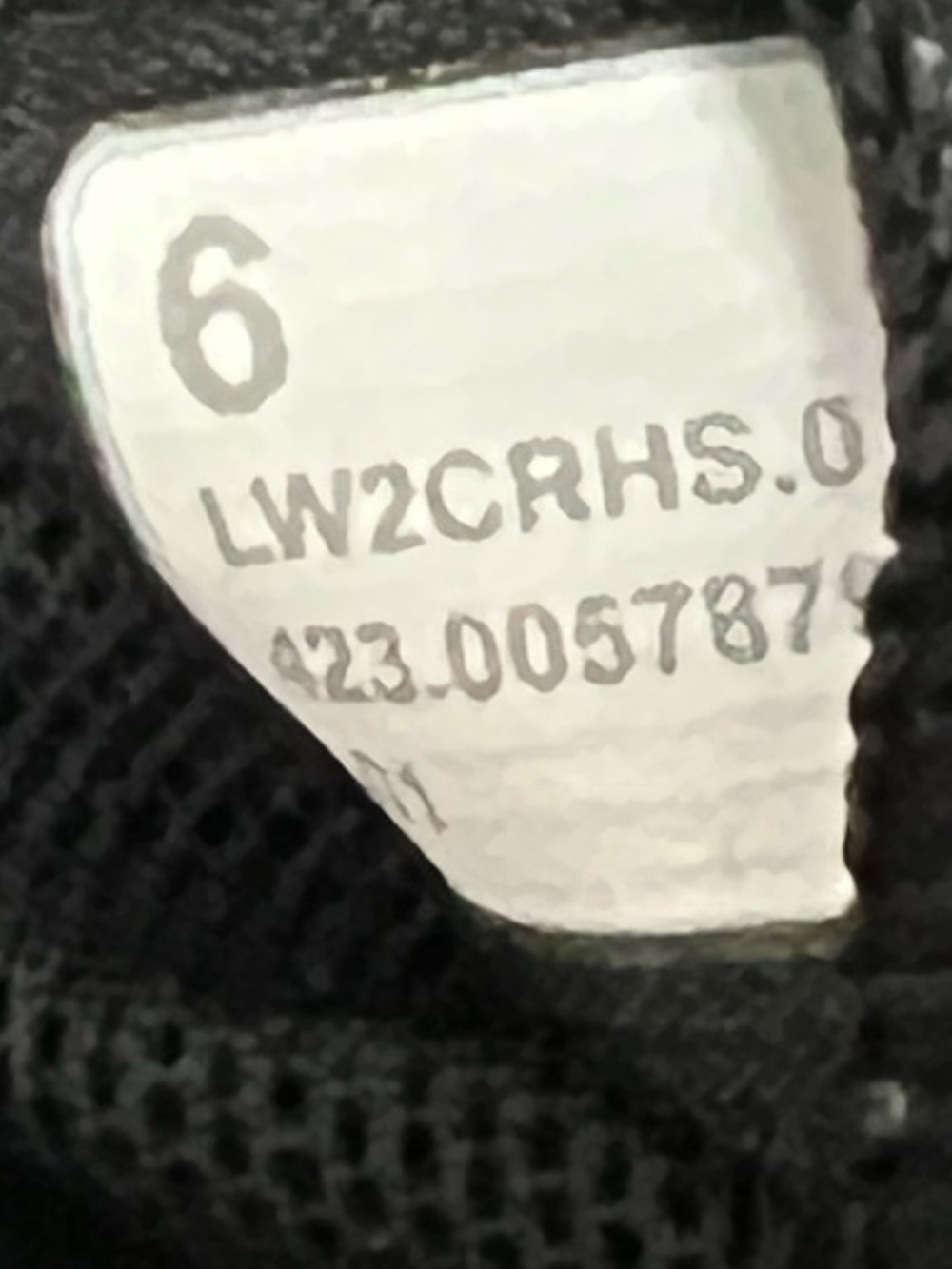 Lululemon flow Y flow nulu light support A/C cups size 6 style#W2CRHS - Picture 6 of 7